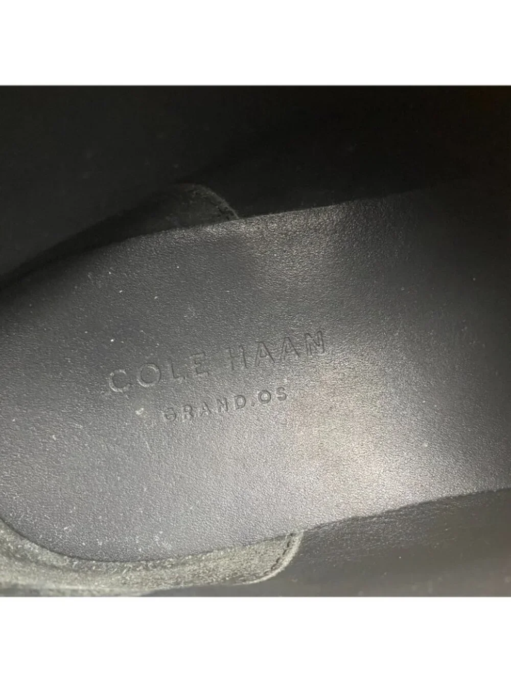 Cole Haan C20682 G15 Men's Chukka Boots Waterproof Black Leather Shoes Size 11M